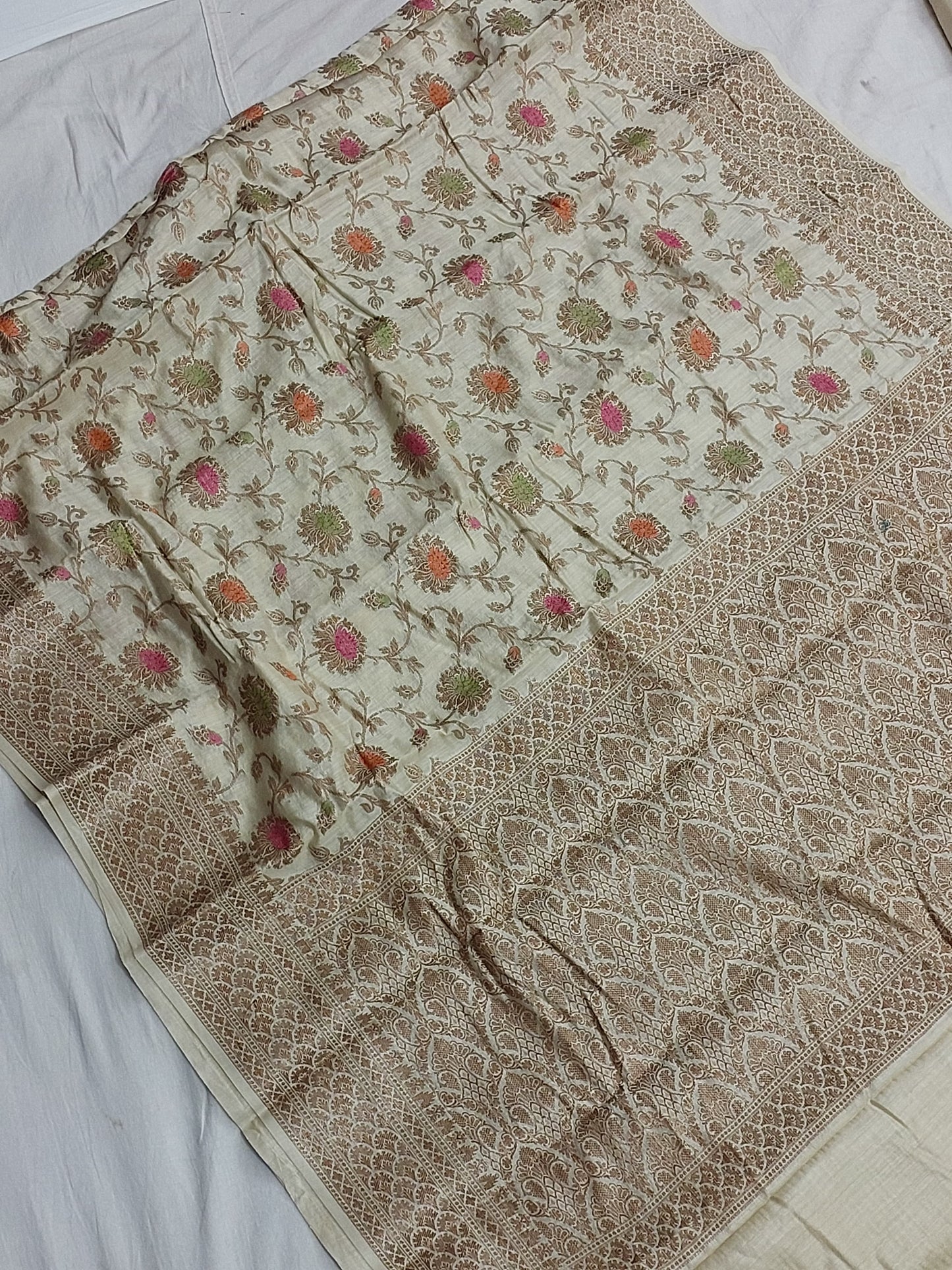 Banarasi Pure Moonga Silk Saree