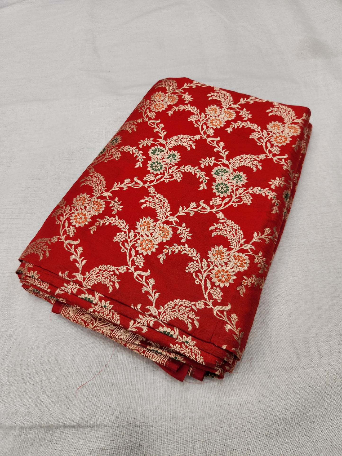 Banarasi Handloom pure upada katan silk saree - Red