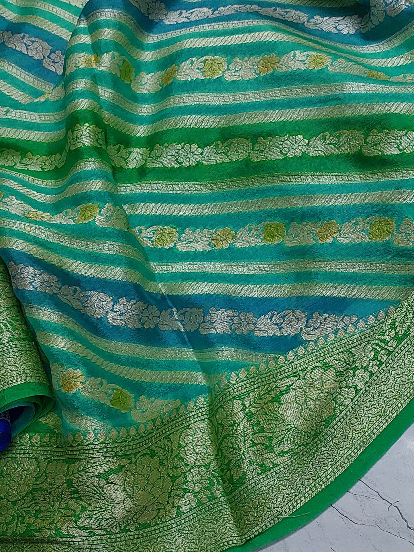 Banarasi Pure Shiffon Silk Saree