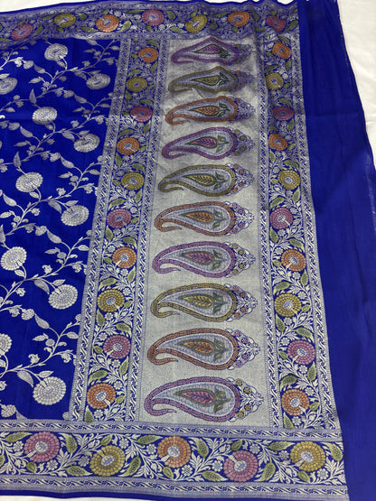 Banarasi Handloom pure khaddi Moonga silk Dupatta