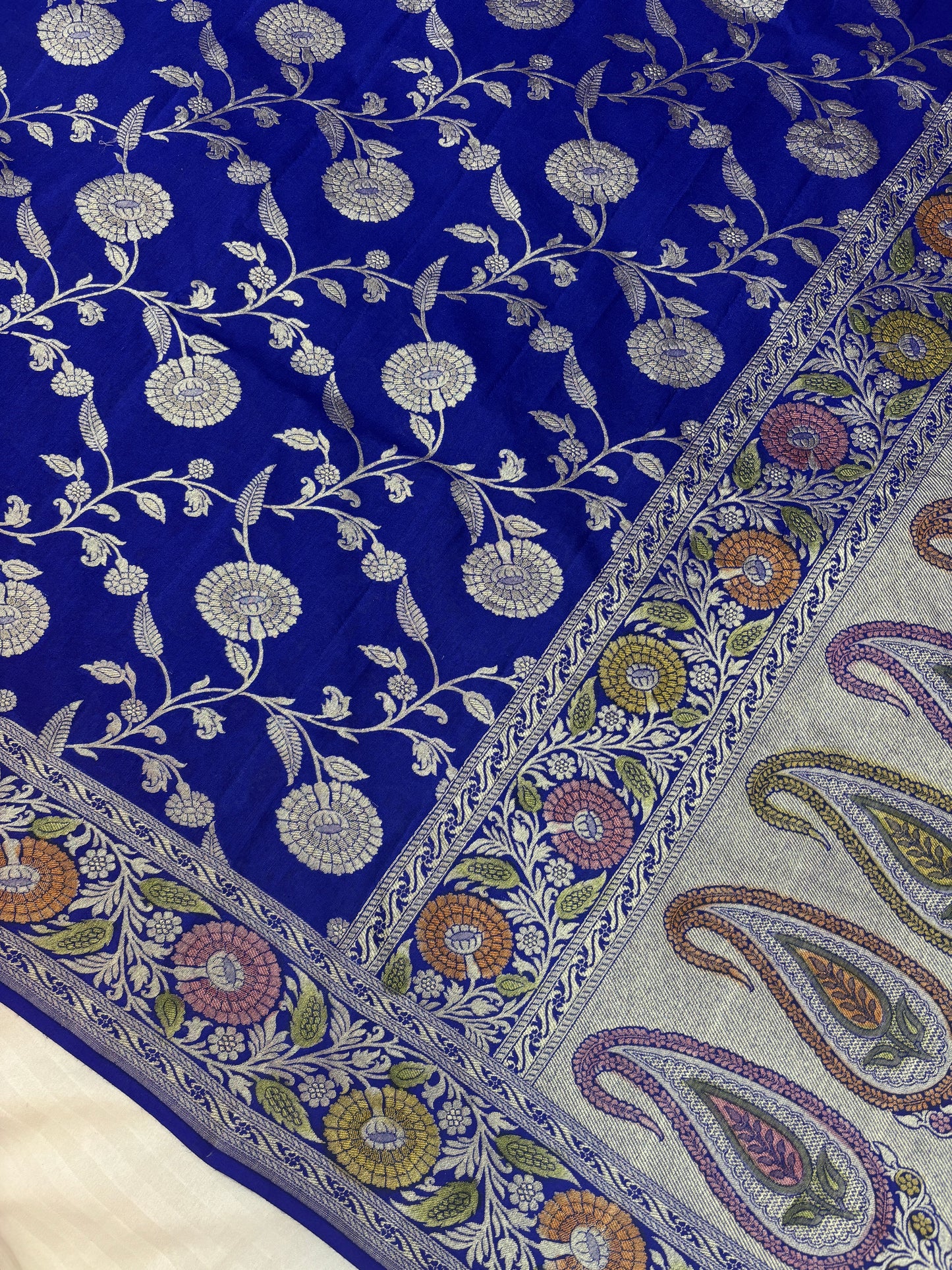 Banarasi Handloom pure khaddi Moonga silk Dupatta