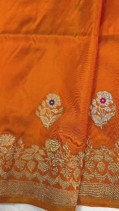 Banarasi Handloom Pure Kaduwa Katan Silk Saree – pre - order