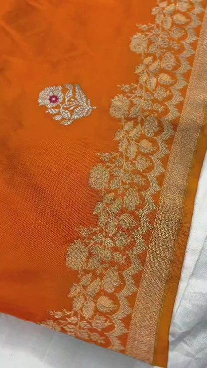 Banarasi Handloom Pure Kaduwa Katan Silk Saree – pre - order