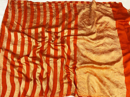 Banarasi Pure Moonga Tissue silk saree