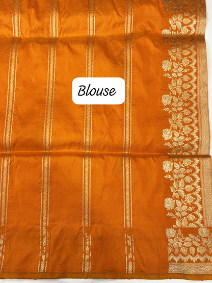 Banarasi Handloom Pure Kaduwa Katan Silk Saree – pre - order