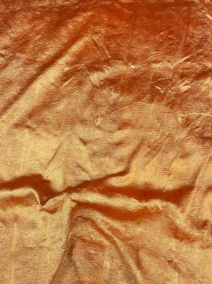 Banarasi Pure Moonga Tissue silk saree