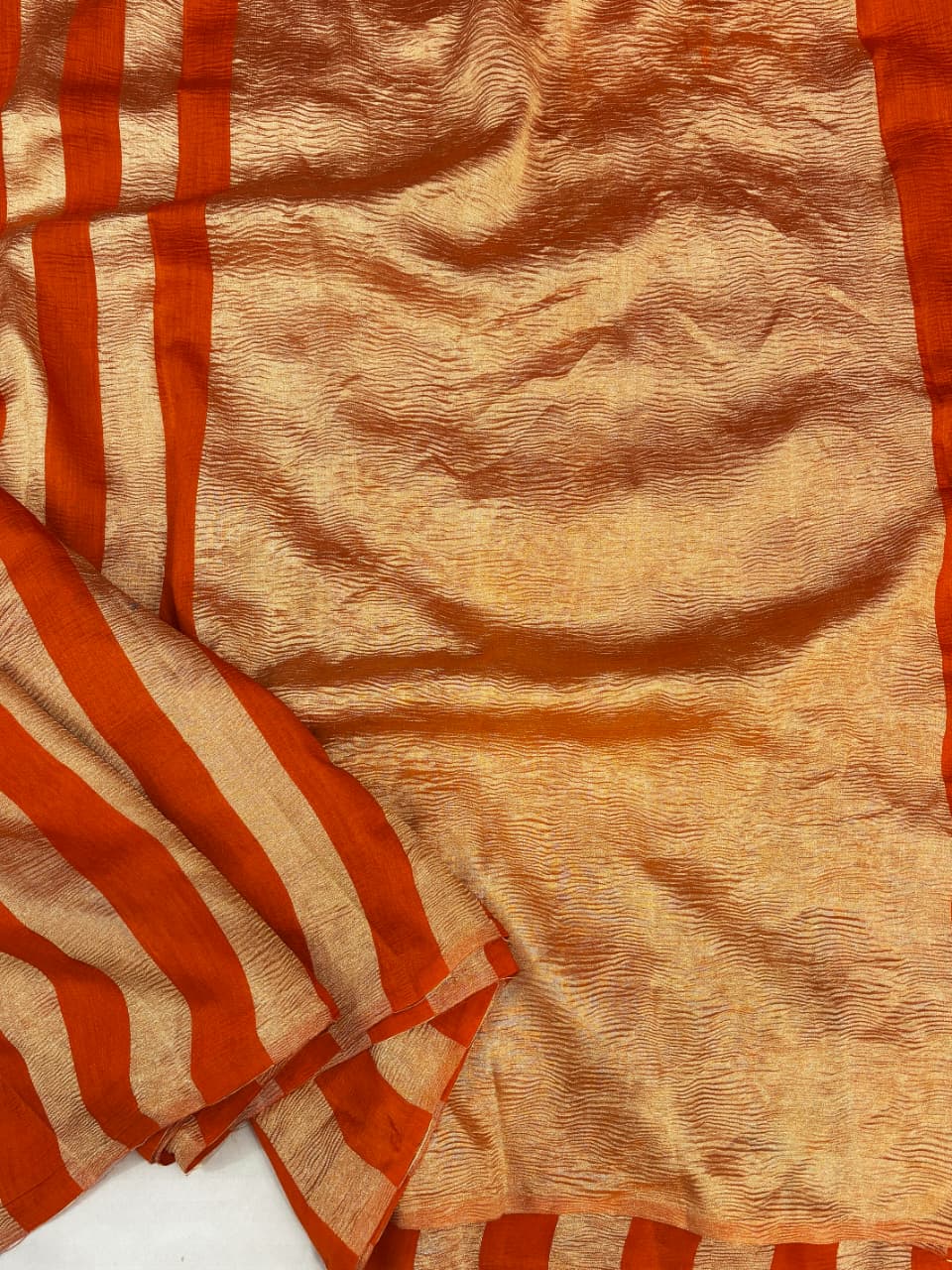 Banarasi Pure Moonga Tissue silk saree