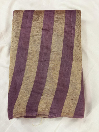 Banarasi handloom pure Moonga Tissue silk saree