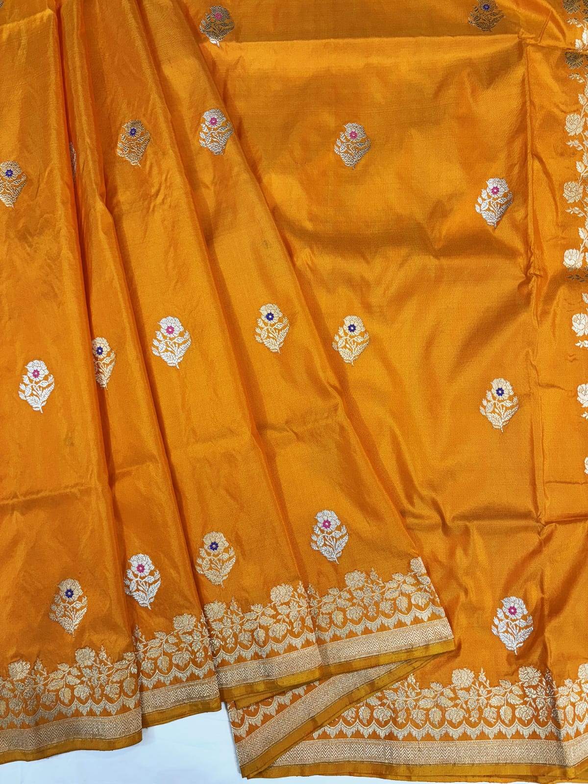 Banarasi Handloom Pure Kaduwa Katan Silk Saree – pre - order